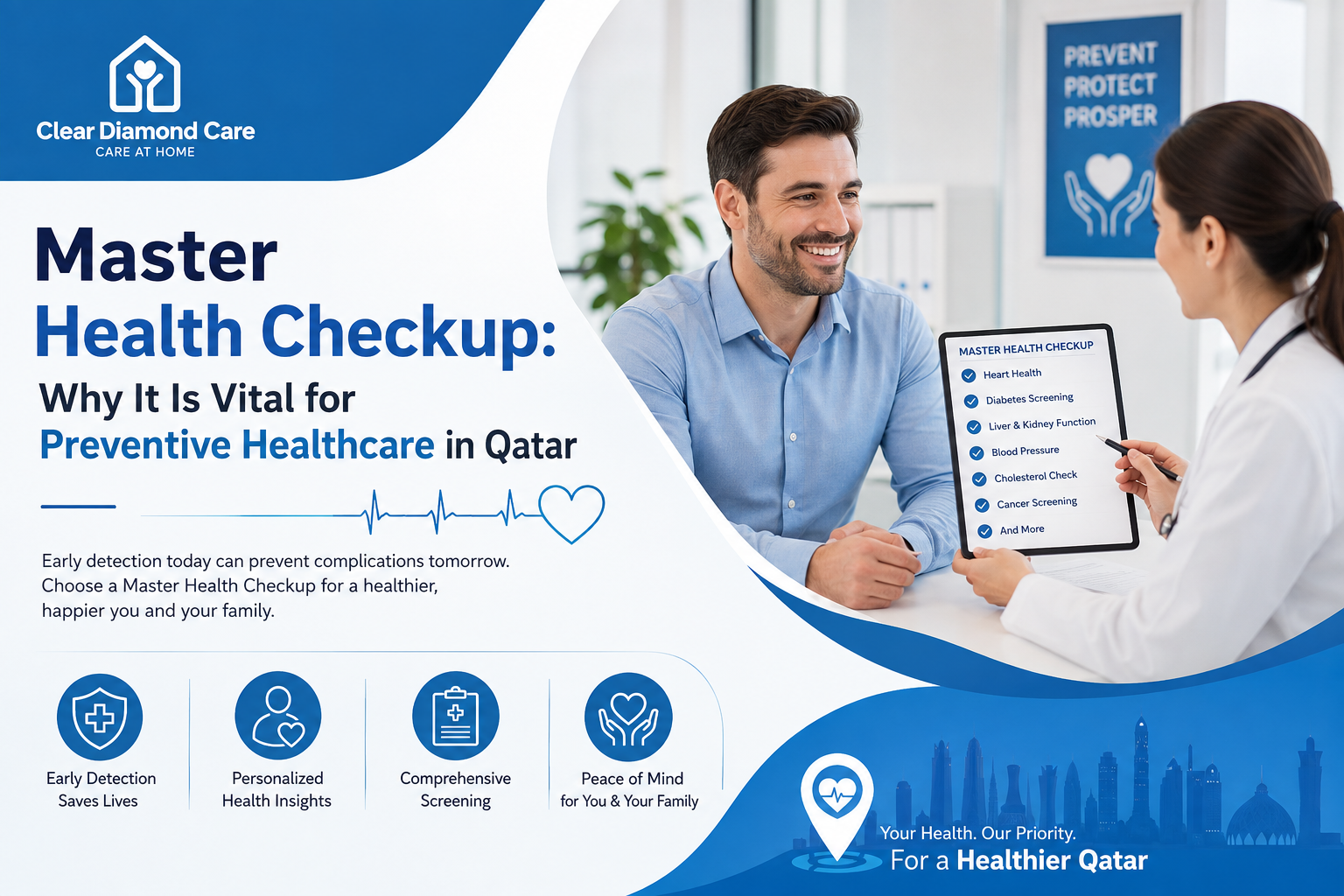 Master Health Checkup: Why It Is Vital for Preventive Healthcare in Qatar